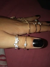 Tocona 9 unids/set lujo oro anillos para las mujeres cristal duro transparente piedra serpiente hueco redondo geométrico joyería бижутерия 7054