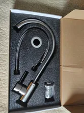 Frap-grifos de acero inoxidable para cocina, mezclador de un solo Mango, de un solo orificio, para fregadero, Y40107