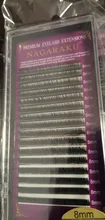Mink-Lashes Eyelash-Extension Makeup Premium NAGARAKU Faux Natural Soft 10-Cases/Lot