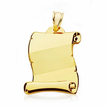 

Parchment 18k gold band 28mm. [AA2458]