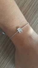 Pulsera de perlas de imitación de estrella de luna de ANENJERY pulsera de plata de ley 925 con gradiente de zirconia de piedra lunar para mujer S-B304