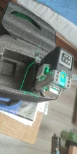 DEKO 12 líneas 3D nivel láser verde líneas horizontales y Cruz Vertical 520nm,Auto autonivelante, alta precisión (serie DKLL12tdP02)