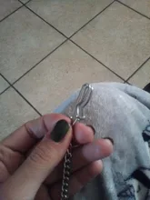 Reloj De bolsillo Retro De plata clásica para hombre, pulsera De mano De cuarzo pulido con cadena colgante, De bolsillo liso, regalo