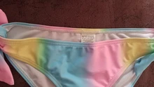 Nuevo 2021 niñas traje de baño 3 ~ 14Y adolescente traje de baño de las niñas Arco Iris set de Bikini de niños de dos piezas de los niños baño Biquini Infantil