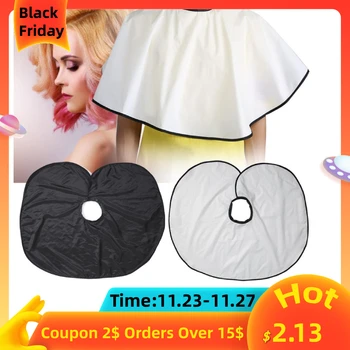 

Waterproof Hairdresser Shawl Hair Salon Haircut Shawl Cape Hair Dyeing Hairdressing Makeup Apron Cloth Tool Supplies for Barber