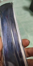 Leeons-extensiones de cabello Raiinbow, Clip en una pieza, pelo sintético liso, 18 pulgadas, largo degradado, rosa, púrpura, rojo y azul