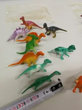 10 unids/lote lote Mini modelo de dinosaurio de los niños juguetes educativos lindo simulación Animal pequeñas figuras para niño regalo para juguetes de los niños