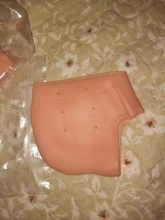 2 uds nuevo de silicona calcetines para el cuidado de los pies hidratante Gel tacón Delgado calcetines con agujero roto pie protectores de cuidado de la piel cuidado de los pies herramienta de