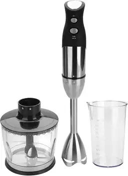

Lacor-61671-Whisk electrics with Chopper and Glass 500ml 700w-Grey