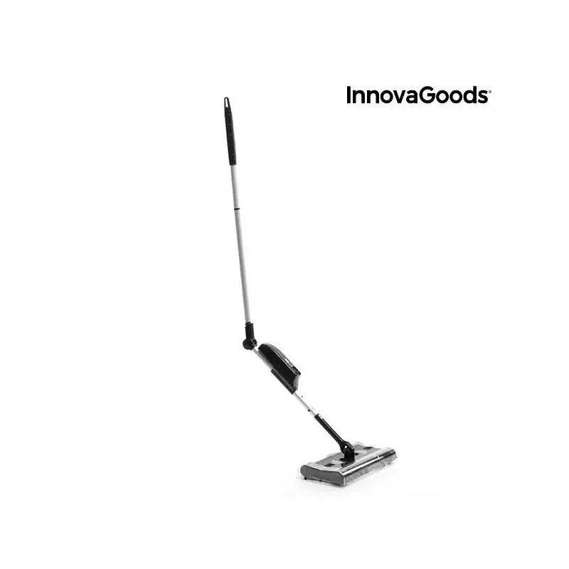 Электрический веник прямоугольный InnovaGoods 7,2 V 700 mAh Черный Серый