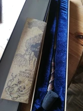 Varita mágica de Iron Core HP para ancianos, varita mágica de 42cm, edición de escritura Dumbledore, no varita luminosa, más nueva