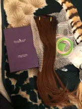 Showcoco-máquina de extensión de cabello humano Remy, Clip en extensiones de cabello coreano, Clips de cabello sedoso y recto