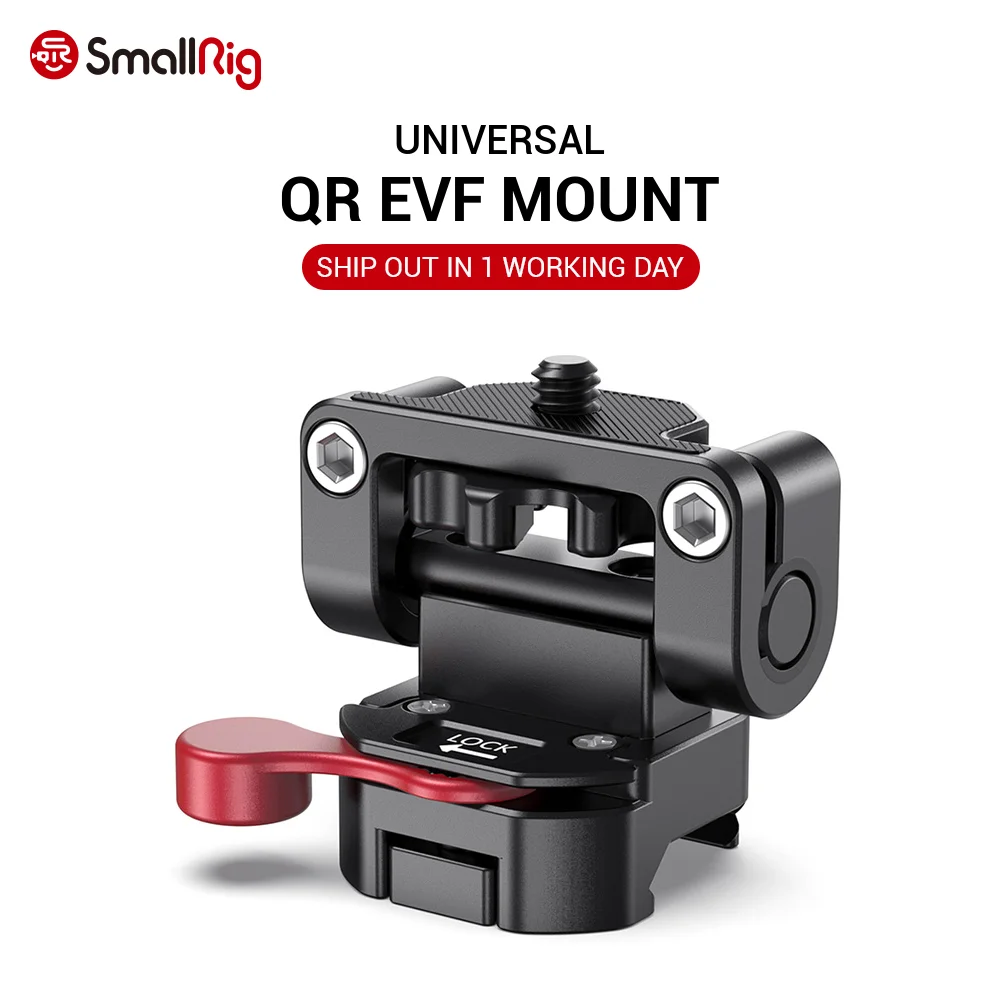 Двойная камера SmallRig EVF с зажимом быстроразъемным регулируемым держателем для