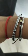 Pulsera con llavero De acero inoxidable para hombre y mujer, cierre De joyería UNO De 50, bola redonda, perla, letras, moda
