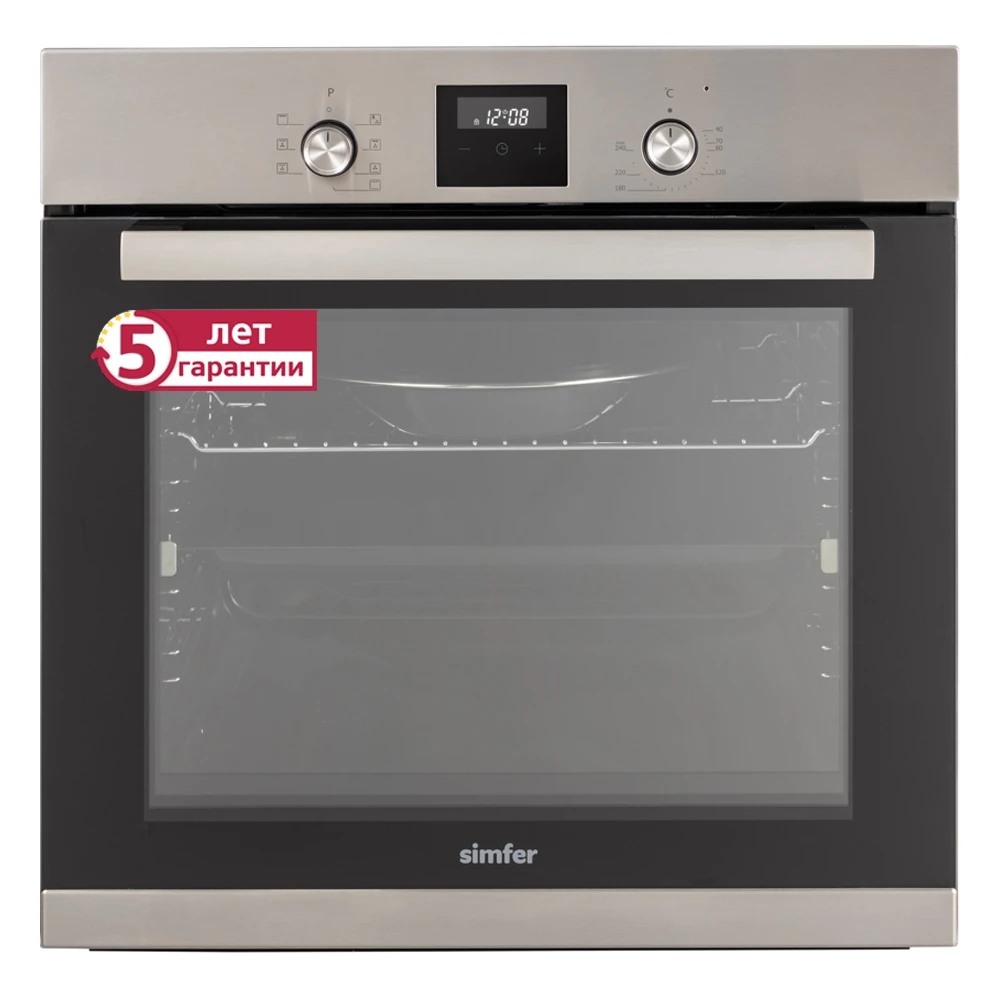 Electric oven Simfer b6em58016, 6 operating modes, grill, convection, easy  cleaning|Bulit-in Ovens| - AliExpress