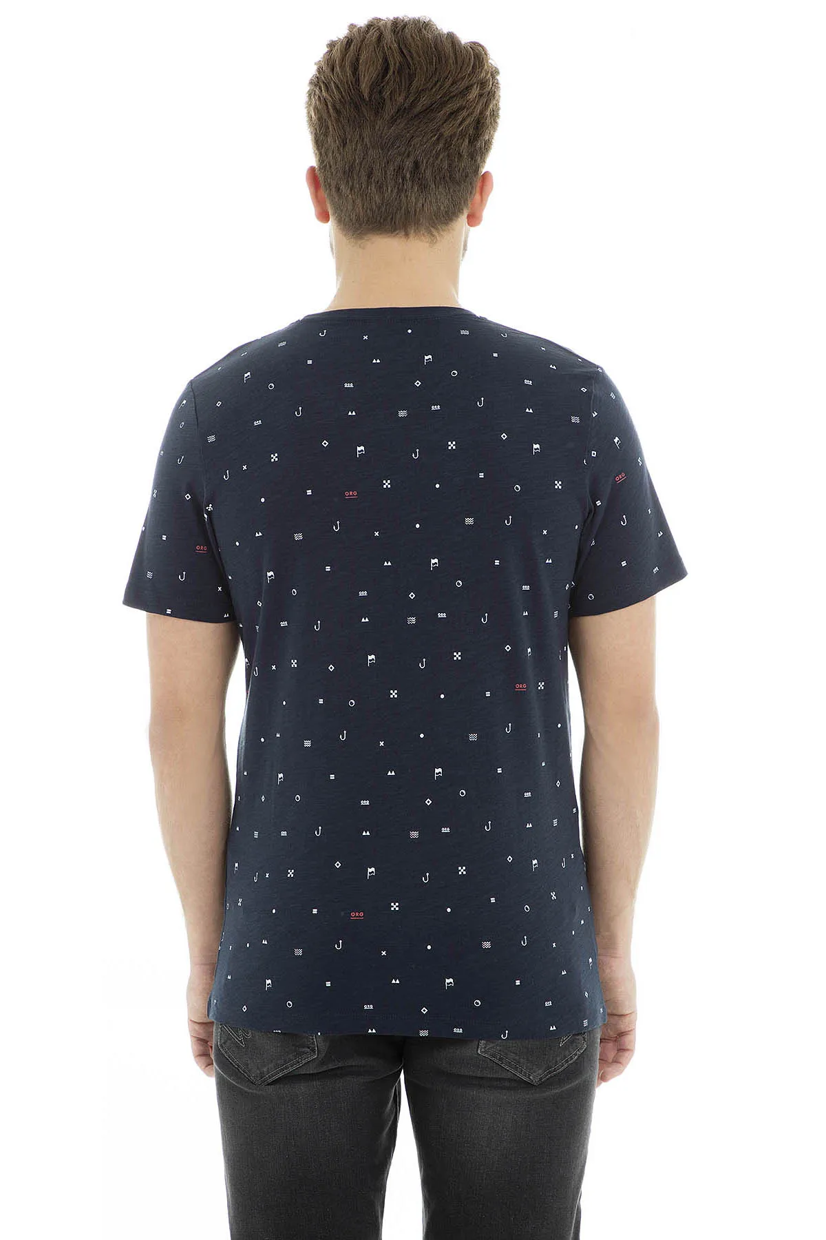 Футболка с надписью Jack& Jones Originals Jorcrusoe 12147512