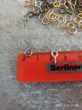 200 unids/lote pequeño Mini ojo Pins eyepin ganchos ojales tornillo roscado 8 colores cierres ganchos DIY joyería hacer accesorios