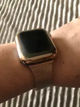 Correa para Apple Watch, correa de metal de 44mm y 40mm para Apple watch 6 5 4 3 SE para iWatch de 42mm y 38mm