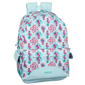 

Computer backpack Moos Flamingo Turquoise 46cm