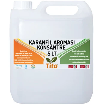 

Tito Clove Aroma [Water Soluble] 5 lt
