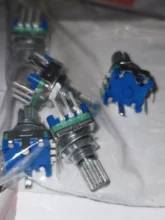 360-Degree Switch Rotary-Encoder Push-Button 5pin-Handle 20-Position Built-In 5pcs/Lot