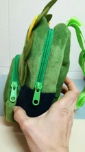 De los niños de la moda bolsas de la escuela 3D de impresión de dibujos animados juguetes de peluche mochila Kindergarten niños y niñas de la escuela Mini mochila bolsa para libros