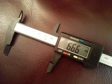 Calibrador Vernier Digital electrónico, herramientas de medición de 150mm y 6 pulgadas