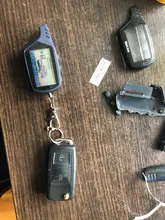 Pantalla lcd A91, papel de cebra, cubierta del cuerpo para llavero LCD, Control remoto, sistema de alarma para coche, Starline A91