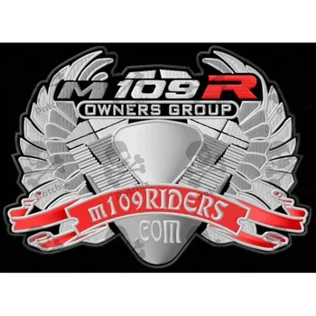 

SUZUKI M109R XXL Iron patch toppa ricamata gestickter patch patch brode parche bordado Size: 25cm