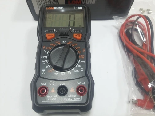 Отзыв о товаре LOMVUM мультиметр True RMS 6000 отсчетов Высокоточный цифровой мультиметр NCV умный мультиметр Авто Диапазон AC/фонарик постоянного тока от пользователя V***k