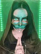 Disfraz de gato para amantes de los gatos, lentillas de colores, pupila de belleza