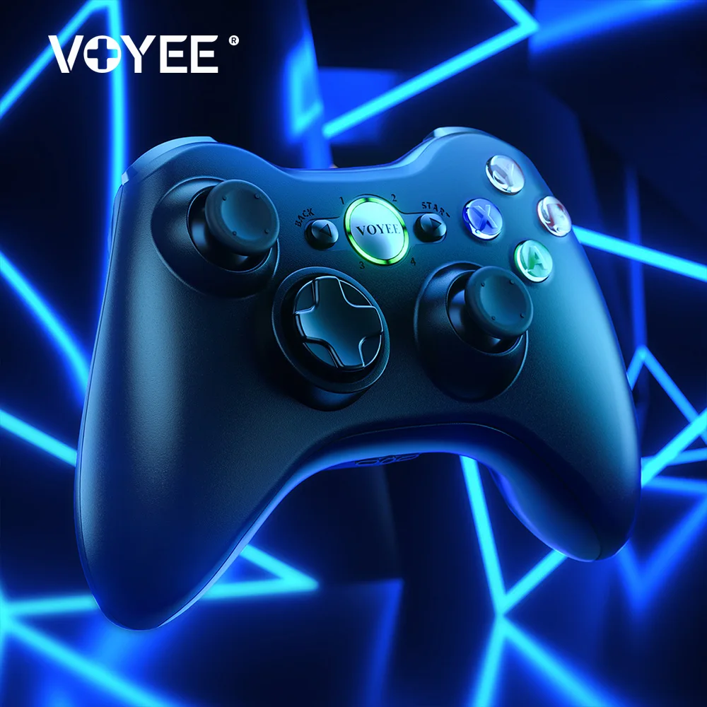 VOYEE 2.4G Wireless Gamepad for Xbox 360 Controller Joystick for PC