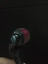 Micro aguja 540 rodillo de Micro-agujas Dermaroller de pelo de titanio crecimiento de la barba tratamiento antipérdida de cabello adelgazamiento retroceso