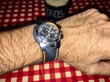 Correa de silicona suave para reloj deportivo para hombre, banda de repuesto de 20mm, 22mm, 24mm y 26mm para buceo, resistente al agua