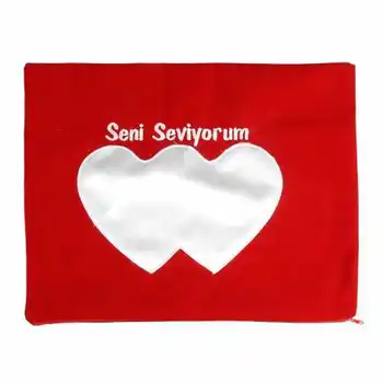 

YAS-39 Sublimation Rectangle Love Cushion-I Love You