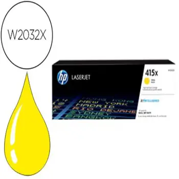 

Hp 415x laser Toner color m454 / mfp m479 yellow 6000 pages 156601-W2032X