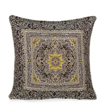 

45x45 cm Ceramic Pattern Cushion Cover / Pillow Cover Black