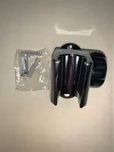 Soporte de pared para cabezal de ducha, Base de rociador de baño cromado ajustable, soporte giratorio de ferretería ABS de alta calidad