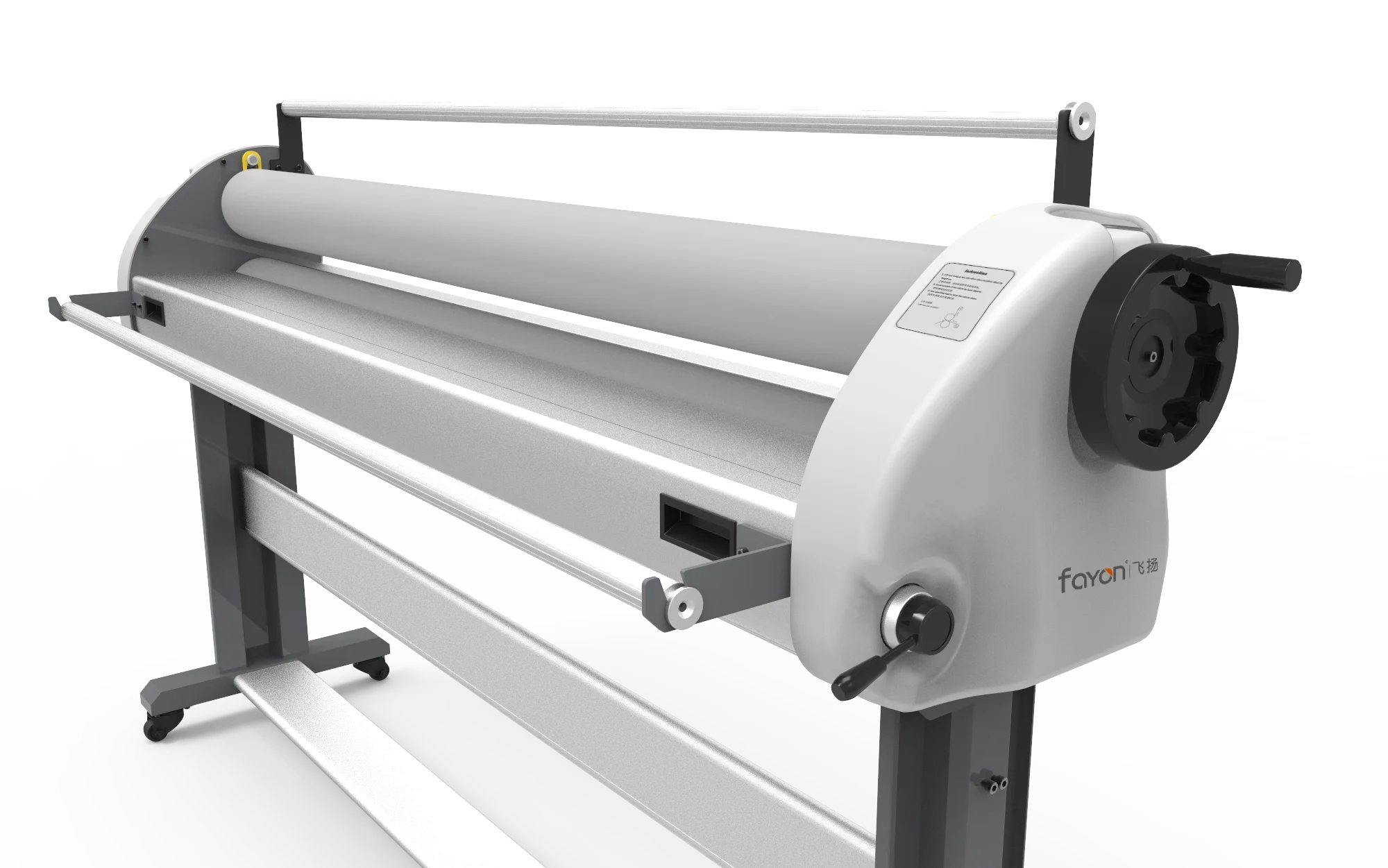 Manual Cold Laminating Machine 63Inch 1600 Laminator Roller Machine