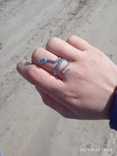 De moda Retro exagerado espíritu anillo de serpiente personalidad Punk viento con forma de serpiente Club anillo moda estudiantil de regalo de la joyería