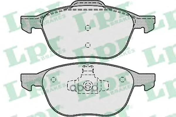 Колодки Тормозные Ford Focus Ii 04-/Iii 10-/Mazda 3 03-/Volvo S40 04- Передние Lpr 05p1190 Lpr арт. 05P1190