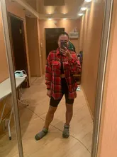 Oversized Shirts Clothing Tops Button Female Blouse Long-Sleeve Toppies Vintage Plus-Size