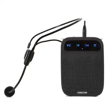 

Portable amplifier fonestar alta-voz - 18w max. -Head microphone hands-free-recorder/usb player/microsd/mp3-