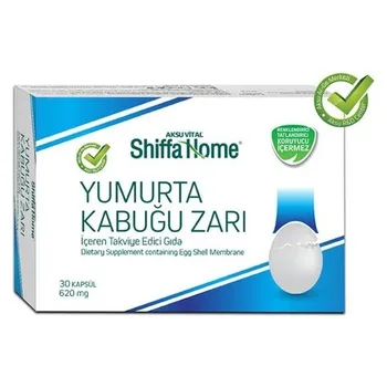 

Aksu Vital Shiffa Home Egg Shell Membrane 30 Capsules 620 mg