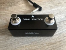Guitar Pedal Shell-Guitar-Accessories Foot-Switch Black MOSKY Full-Metal