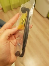 PQB-tiradores para mobiliario Pomos y tiradores de armario, manijas cajón de cocina, tiradores de armario, pomos de armario, color negro