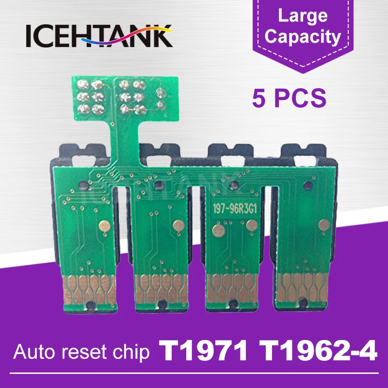 ICEHTANK Chip combinado T1971 T1962 T1964 CISS, compatible con Epson XP