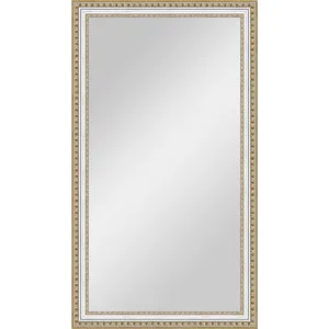 

Mirror in the frame frame swivel evoform definite 65x115 cm, gold beads on silver 60mm (by 1087)
