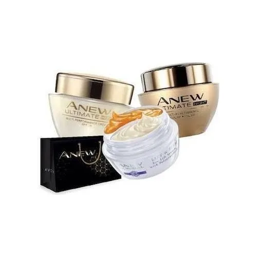 Avon Anew Ultimate ночное день и вокруг набор для ухода за глазами комплект одежды из 3