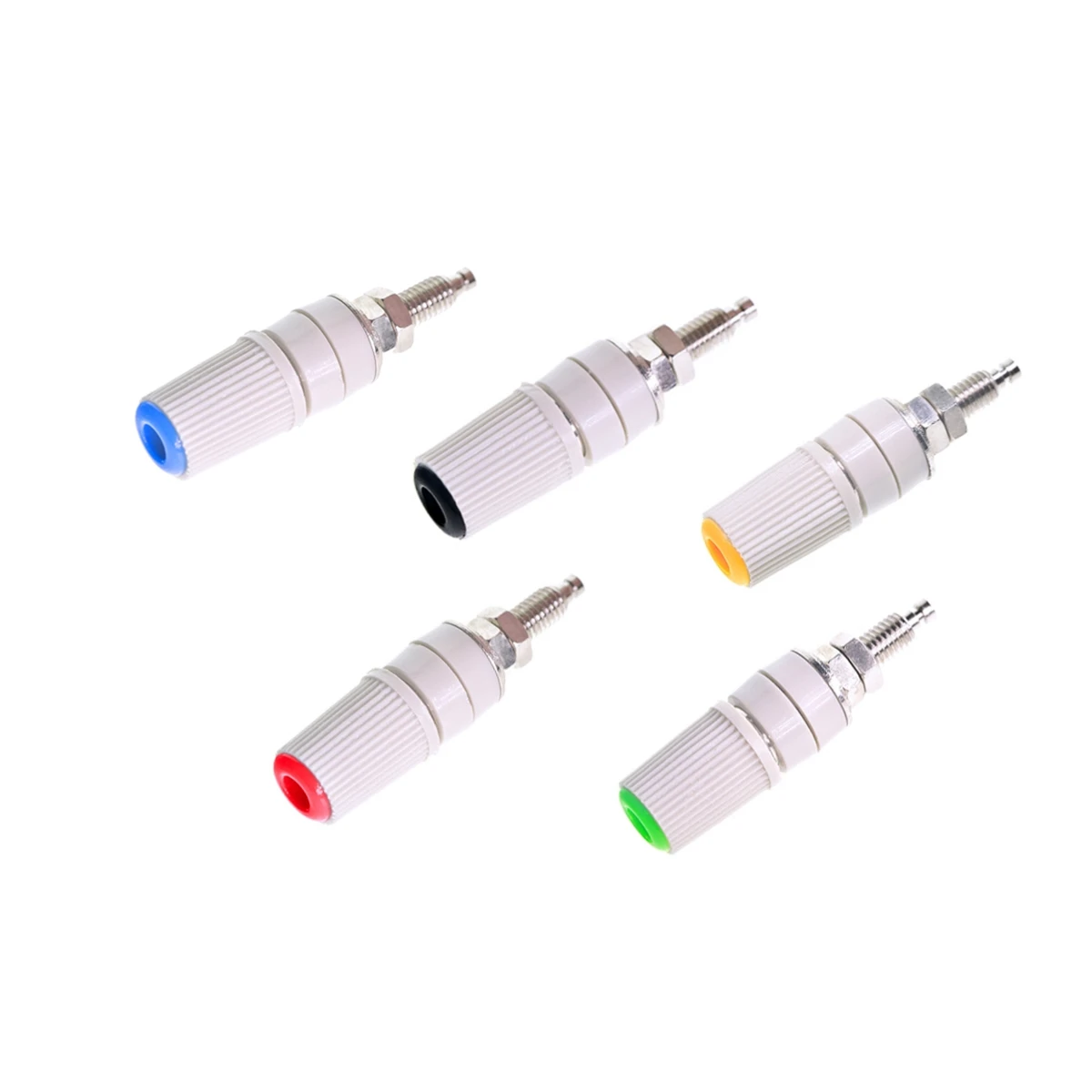 1PC High Current 30A Banana Pulg M5X45 Type 4mm Amplifier Female Jack Socket Test Binding Post Terminal